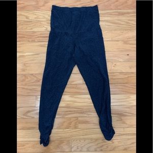 Maternity blue leggings size medium
